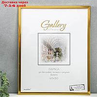 Фоторамка пластик Gallery 40х50 см, 641811 золото