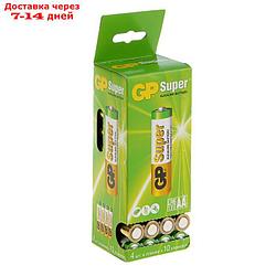 Батарейка алкалиновая GP Super, AA, LR6-40BOX, 1.5В, набор, 40 шт.