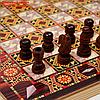 Настольная игра 3 в 1 "Узоры": нарды, шашки, шахматы, поле 29х29 см, дерево, фото 2