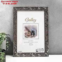 Фоторамка пластик Gallery 20х30 см, 651628 металлик