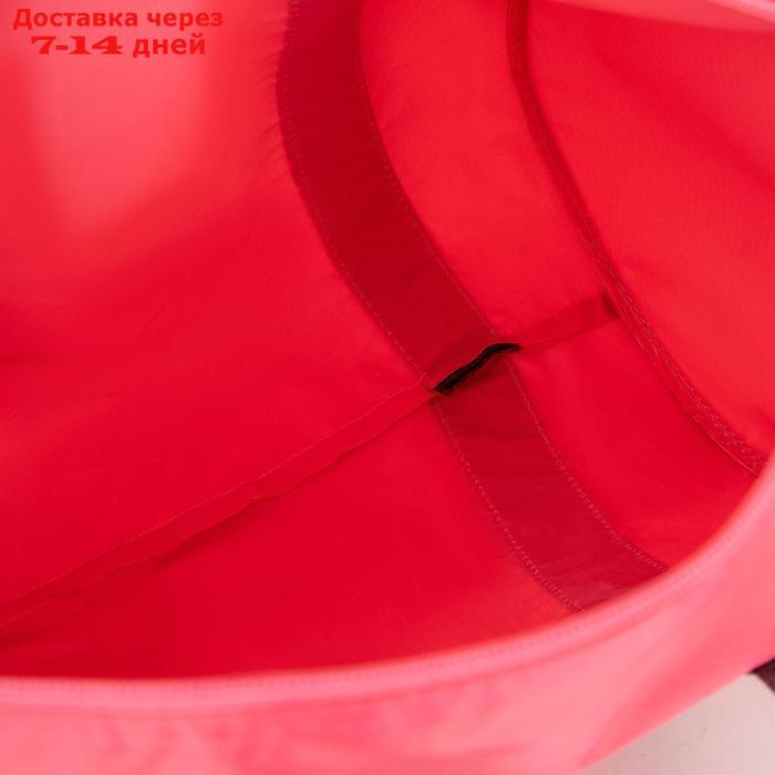 Сумка спортивная, отдел на молнии, длинный ремень, цвет розовый - фото 4 - id-p178319981