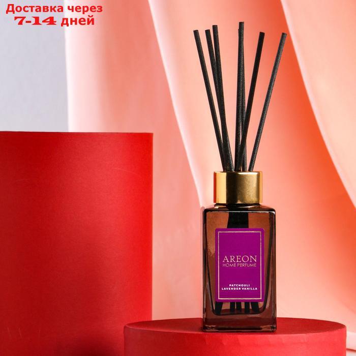 Ароматический диффузор для дома Areon Sticks Premium, 85 мл, "Patchouli-lavender" - фото 1 - id-p179672162