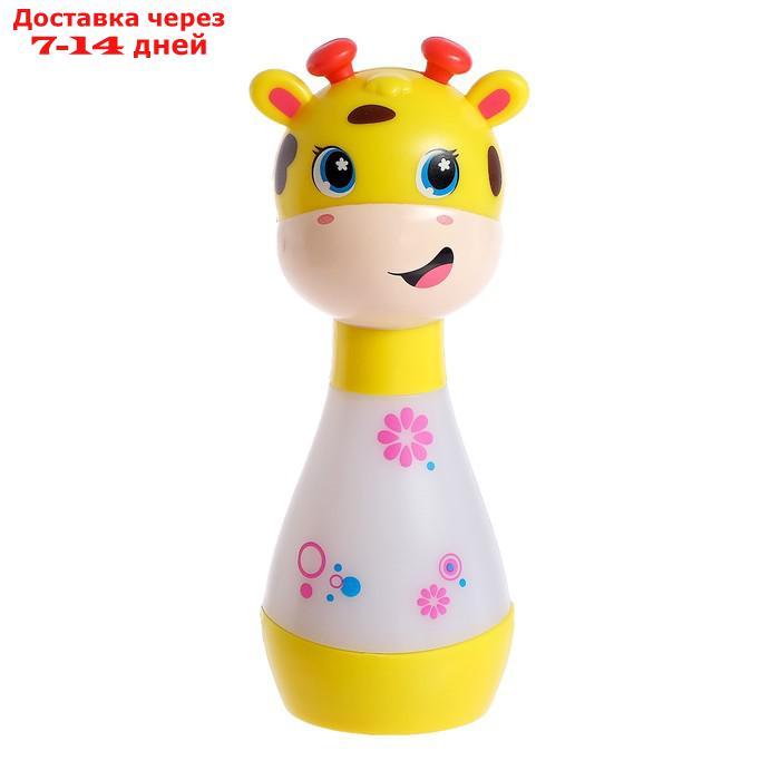 Развивающая игрушка "Милый жирафик", световые эффекты, приятные мелодии, МИКС - фото 3 - id-p136221995