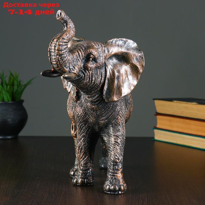 Фигура "Слон" бронза 29х30х15см - фото 2 - id-p163557026