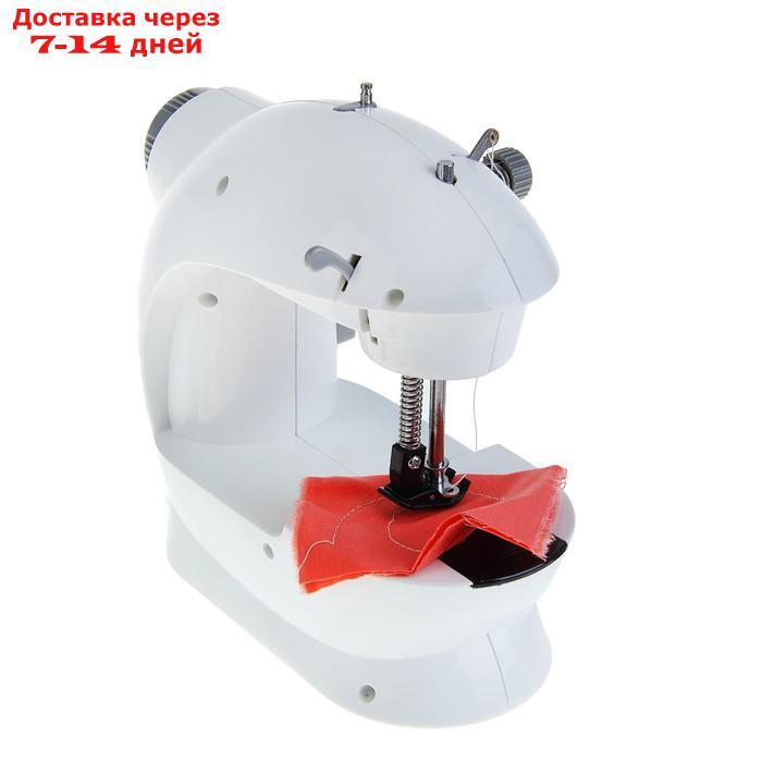 Швейная машинка LuazON LSH-02, 5 Вт, компактная, 4xАА или 220 В, белая - фото 6 - id-p138770415