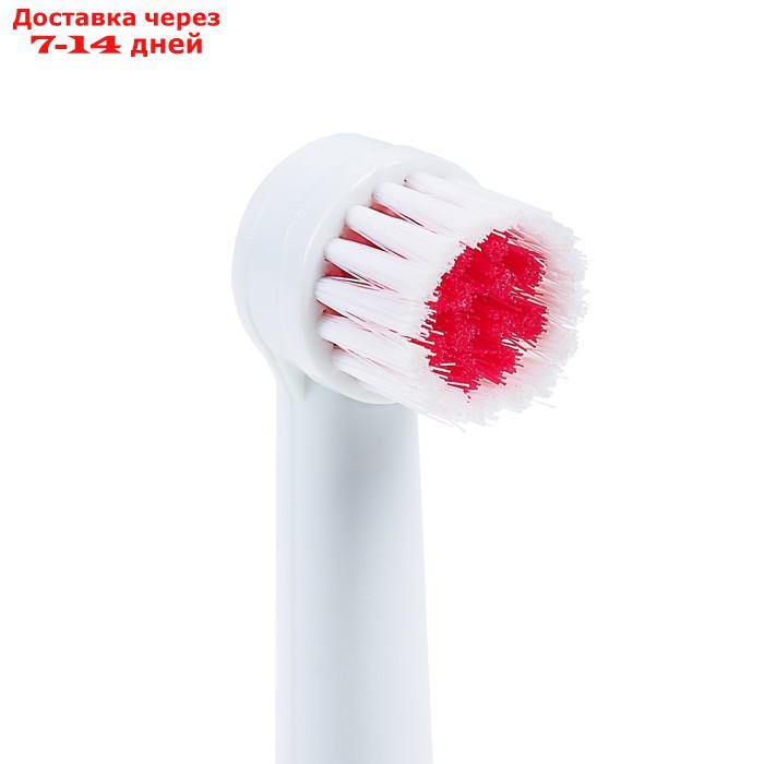 Электрическая зубная щётка LuazON LP-001, 3 насадки, от 2xАА (не в комплекте), МИКС - фото 7 - id-p178648841