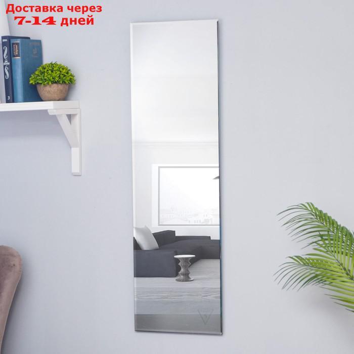 Зеркало с фацетом 5 мм, 30 х 100 см, Evoform - фото 1 - id-p185681358