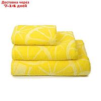 Полотенце махровое Lemon color, 100х150 см, цвет жёлтый