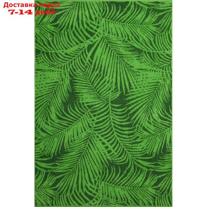Полотенце махровое Tropical color, 100х150 см, цвет зелёный - фото 2 - id-p184487891