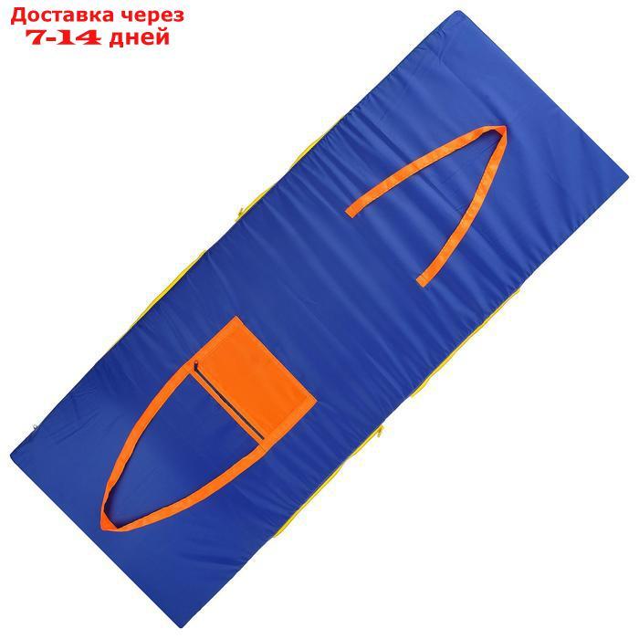 Сумка - коврик для спорта и отдыха 2 в 1, цвет синий - фото 1 - id-p156267654
