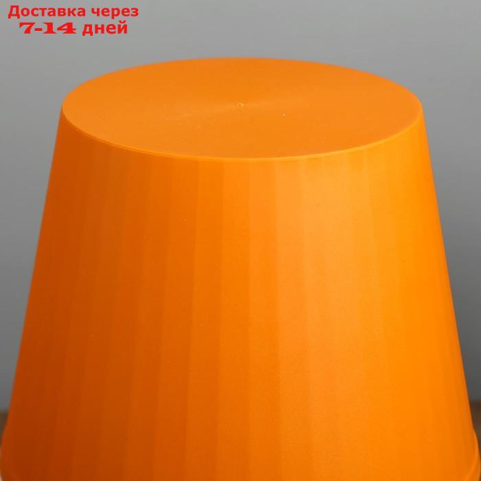 Настольная лампа 1340004 1хE14 15W оранж d=19,5 высота 28см - фото 3 - id-p137663194