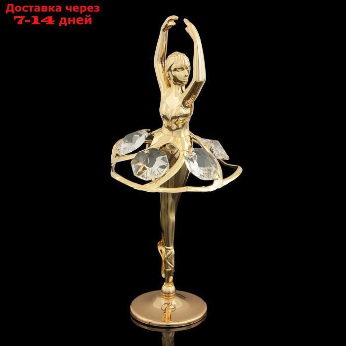 Сувенир "Балерина", 5×5,5×11 см, с кристаллами Сваровски - фото 2 - id-p162858784