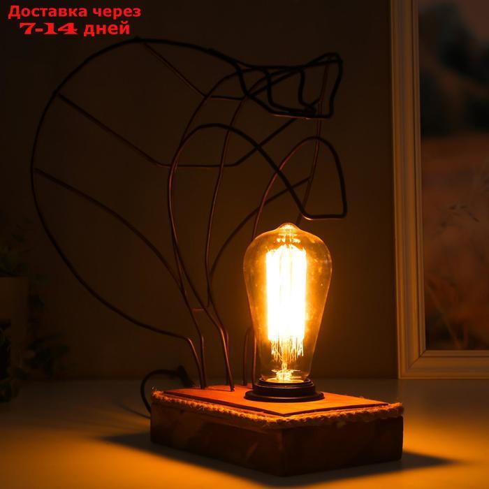Настольная лампа "Кобра" E27 60Вт 22,5х20х30 см - фото 3 - id-p167087704