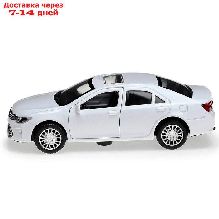 Машина металлическая TOYOTA CAMRY, 12 см, открываются двери, инерционная, цвет белый - фото 2 - id-p136222312