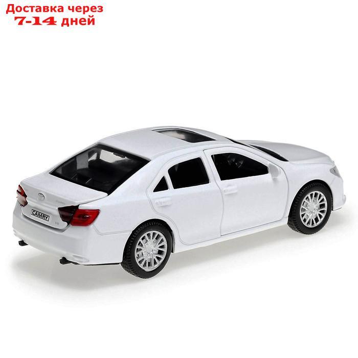 Машина металлическая TOYOTA CAMRY, 12 см, открываются двери, инерционная, цвет белый - фото 3 - id-p136222312