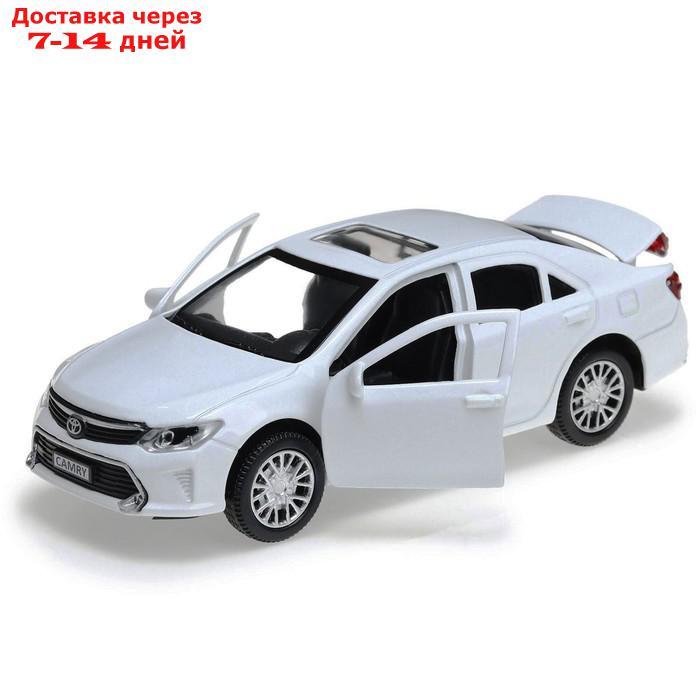 Машина металлическая TOYOTA CAMRY, 12 см, открываются двери, инерционная, цвет белый - фото 4 - id-p136222312