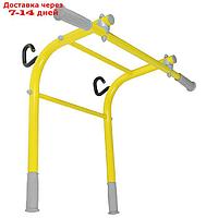 Турник-брусья 2 в 1 ROMANA Dop1, цвет лимонный