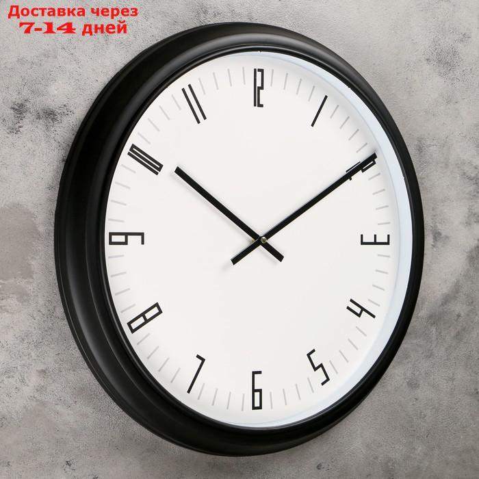Часы настенные, серия: Классика, "Моник", d=50 см, 1 АА, плавный ход - фото 2 - id-p171949617