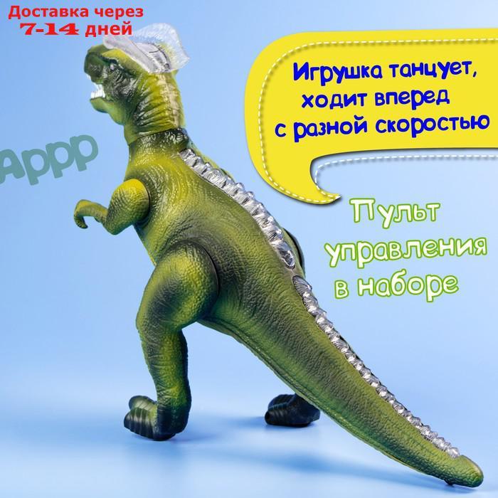 Динозавр радиоуправляемый T-Rex, световые и звуковые эффекты, работает от батареек - фото 6 - id-p165581229