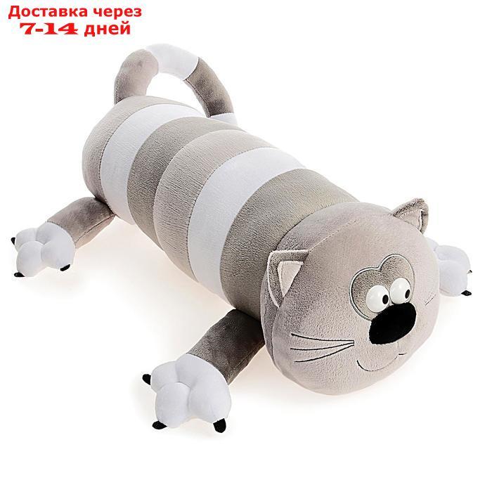 Мягкая игрушка "Кот-Батон", цвет серый, 56 см - фото 1 - id-p156257482