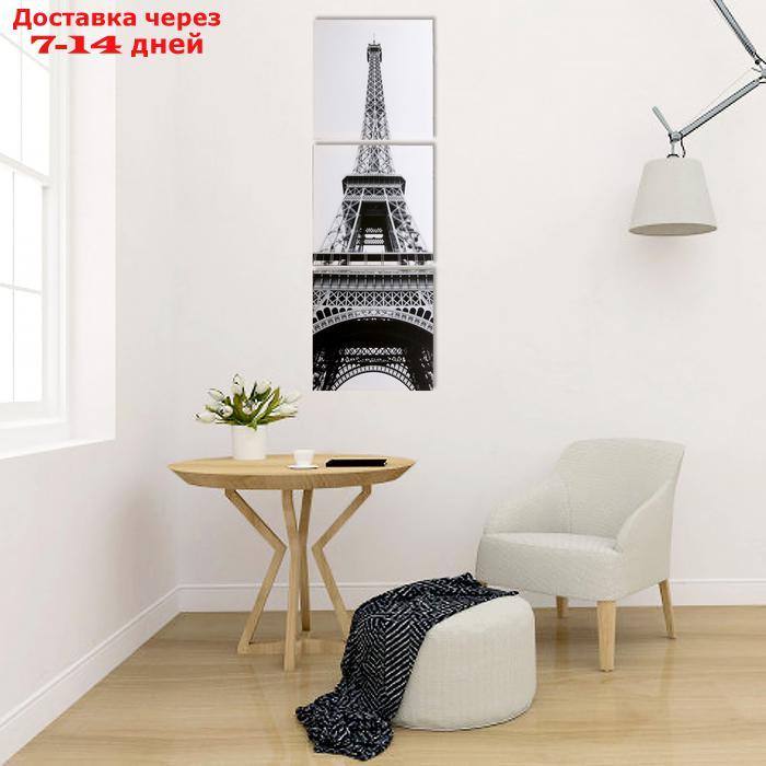 Модульная картина "Эйфелева башня" (3-35х35) 35х105 см - фото 4 - id-p167529239