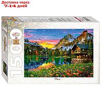 Пазл "Озеро в Альпах", 1500 элементов