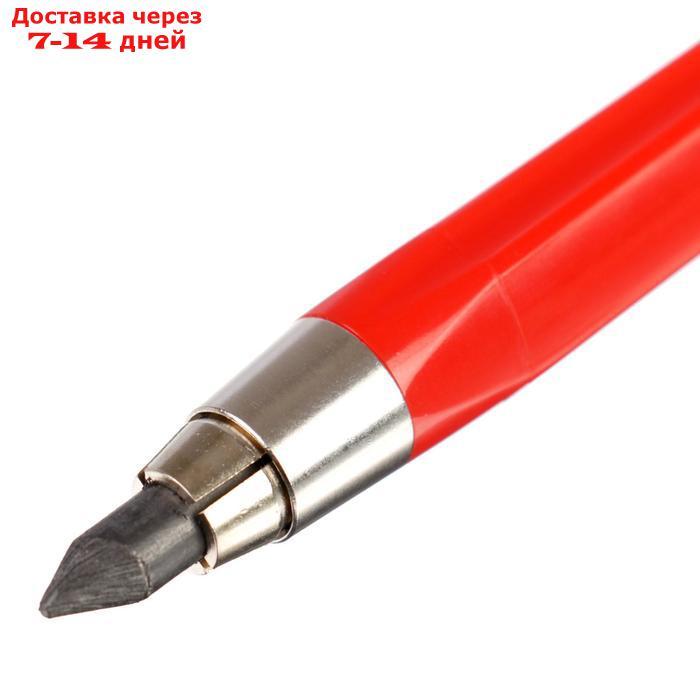 Карандаш цанговый 5.6 мм Koh-i-noor 5347 Versatil, металлические детали, красный пластиковый корпус - фото 2 - id-p175032349