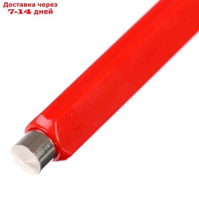 Карандаш цанговый 5.6 мм Koh-i-noor 5347 Versatil, металлические детали, красный пластиковый корпус - фото 3 - id-p175032349