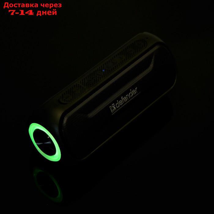 Портативная колонка Defender Enjoy S1000, 20 Вт, Bluetooth 4.2, 2000 мАч, подсветка, чёрная - фото 10 - id-p156244272