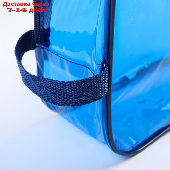 Набор сумок в роддом, 3 шт., цветной ПВХ, цвет синий - фото 6 - id-p143615988