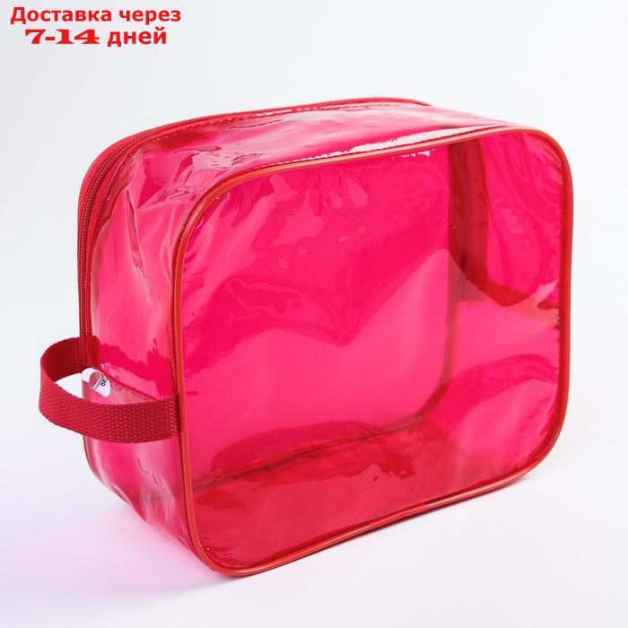 Набор сумок в роддом, 3 шт., цветной ПВХ, цвет красный - фото 4 - id-p150433754