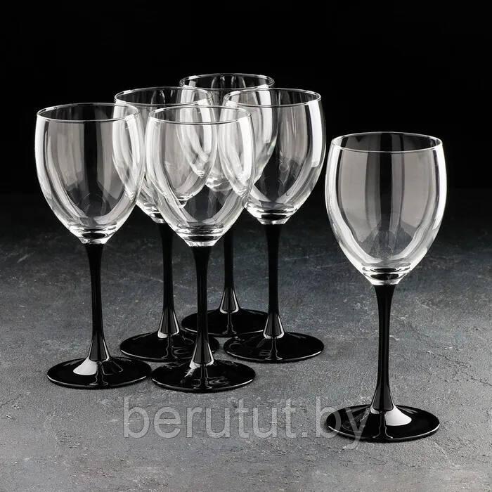 Набор бокалов для вина 6 шт. 350 мл Luminarc Domino - фото 1 - id-p186633543
