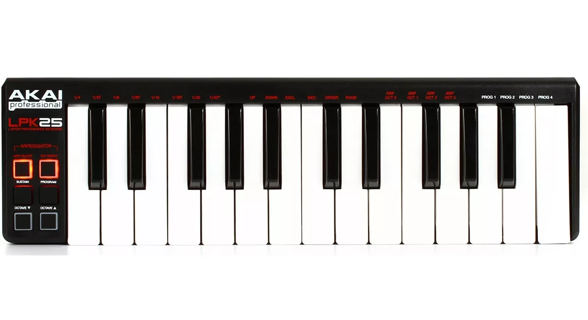 MIDI-клавиатура Akai Pro LPK 25 - фото 1 - id-p186634034