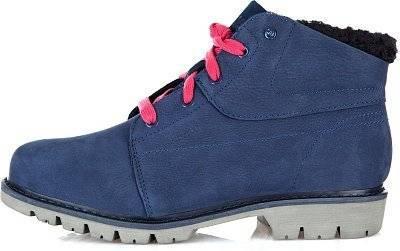 Ботинки женские утепленные CAT FRET FUR Blue