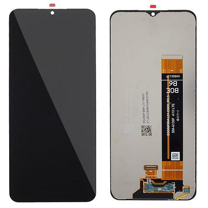 Дисплей (экран) для Samsung Galaxy A13 (A135) original с тачскрином, черный, фото 2