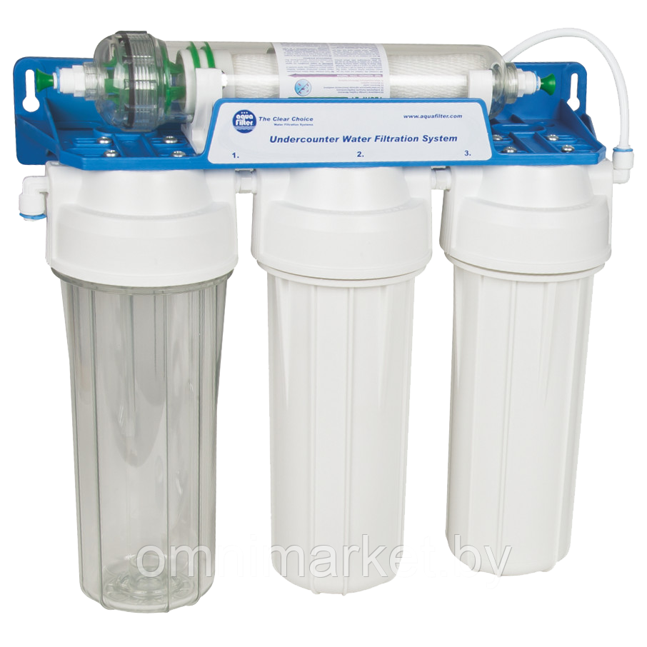 Фильтр Aquafilter FP3-HJ-K1 для очистки воды "под мойкой" с капиллярной мембраной сверху (4 ступени), Польша - фото 2 - id-p186658388