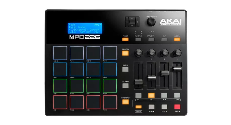 MIDI-контроллер Akai Pro MPD226