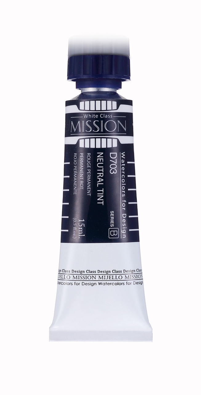 Акварельная краска Mission White, neutral tint, 15 мл