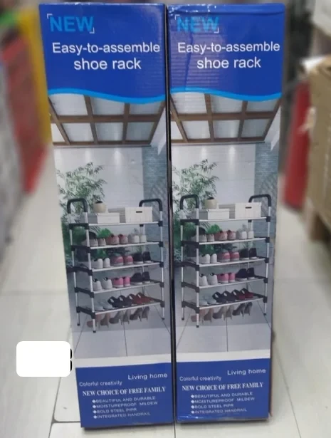 Полка для обуви 5-и ярусная, разборная SHOE RACK - фото 8 - id-p186676590