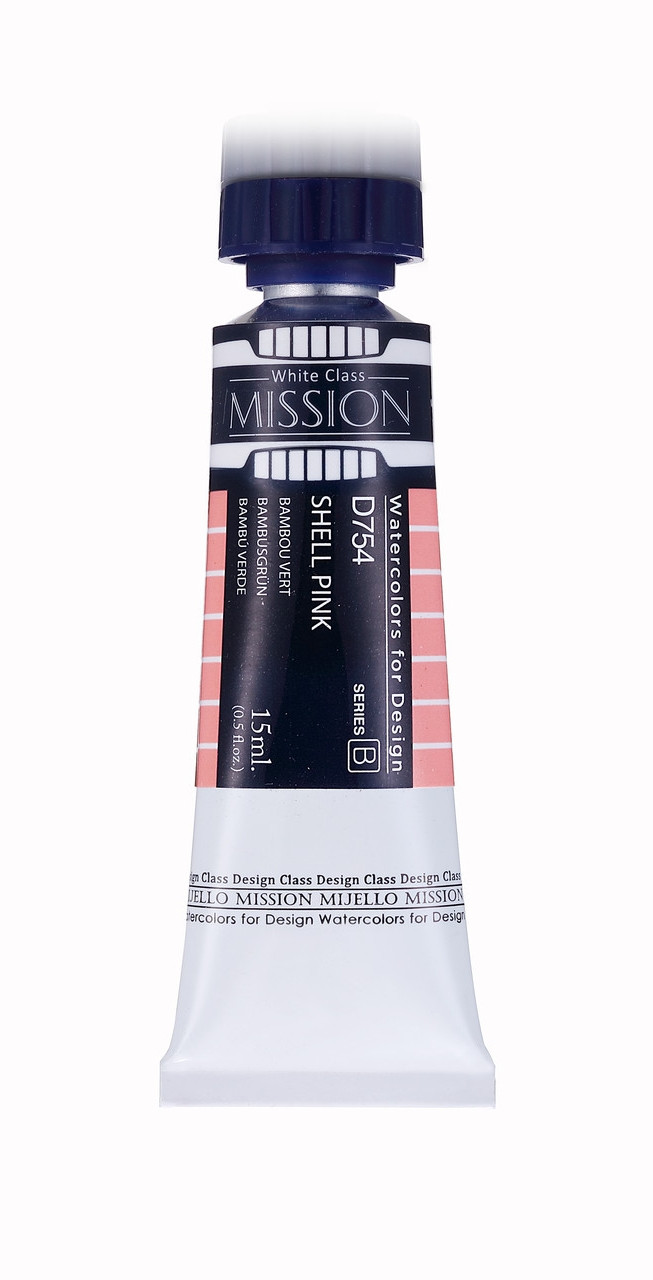 Акварельная краска Mission White, shell pink, 15 мл