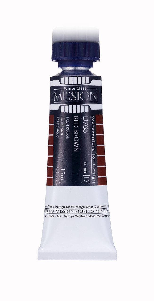 Акварельная краска Mission White, red brown, 15 мл