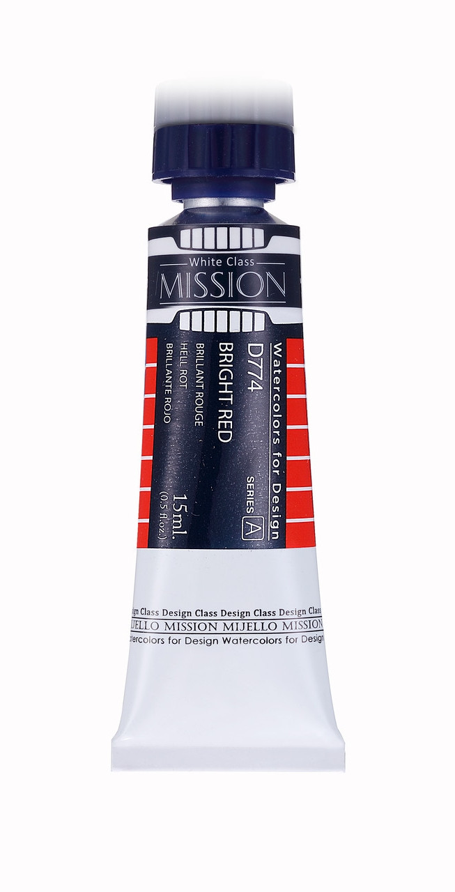 Акварельная краска Mission White, bright red, 15 мл