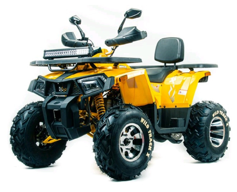 Квадроцикл Motoland 200 WILD TRACK X PRO (2020) Желтый, фото 1