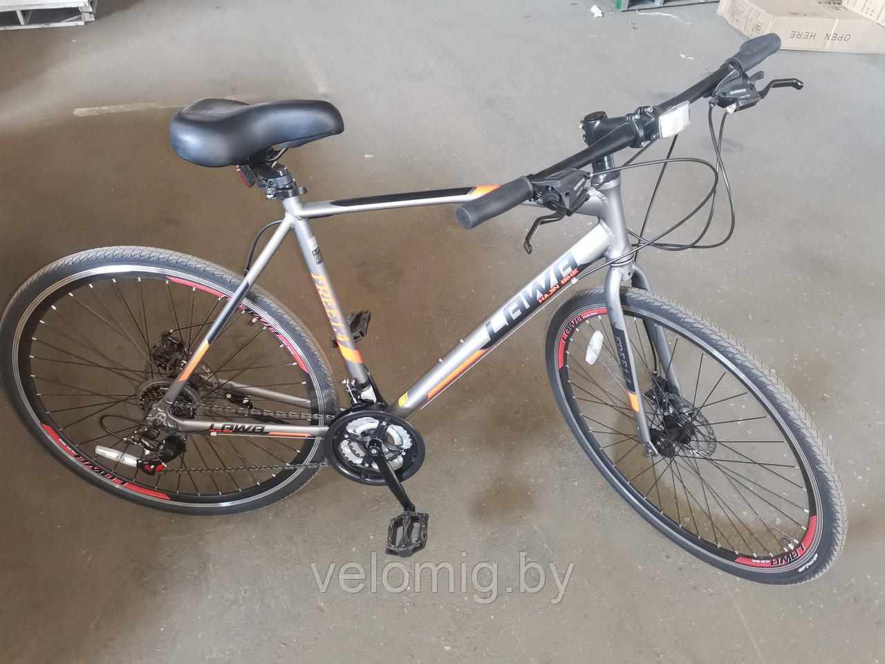 Велосипед гибридный LAWA FREE 1.4 28" (GREENWAY 700M031) (2022) - фото 4 - id-p77612264