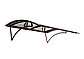 Козырьки 1.6 м. Форма: Кепка. Оцинкованная труба, полимерная краска. Доставка по РБ., фото 9