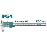 Штангенциркуль электронный 200 мм, IP54, сталь TOTAL TMT322006