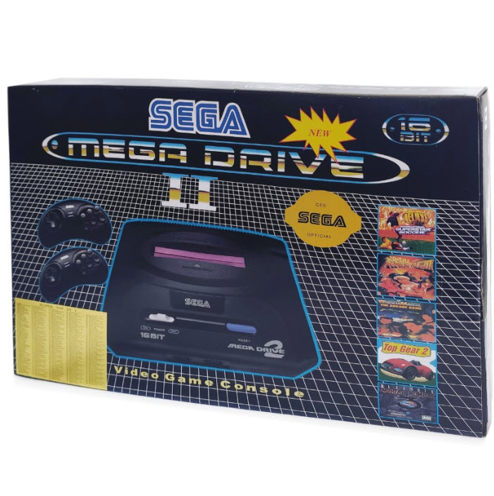 Игровая приставка 16 bit Sega Mega Drive 2 (Сега Мегадрайв) 5 встроенных игр, 2 джойстика.Супер-цена - фото 9 - id-p124445865