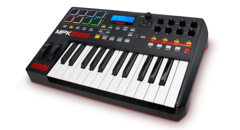 MIDI-клавиатура Akai Pro MPK225 - фото 2 - id-p186698189