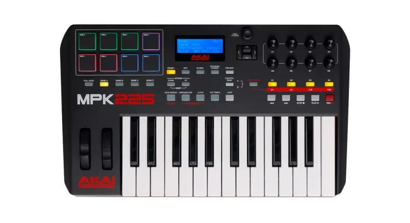 MIDI-клавиатура Akai Pro MPK225 - фото 1 - id-p186698189