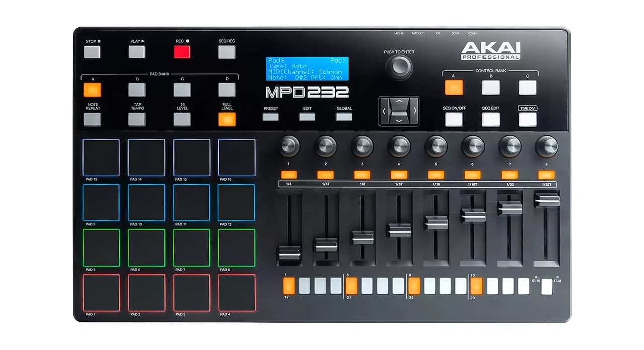 MIDI-контроллер Akai Pro MPD232